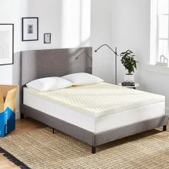MOLECULE 3-Inch CopperWELL Plush Cooling Gel Infused Memory Foam Mattress Topper
