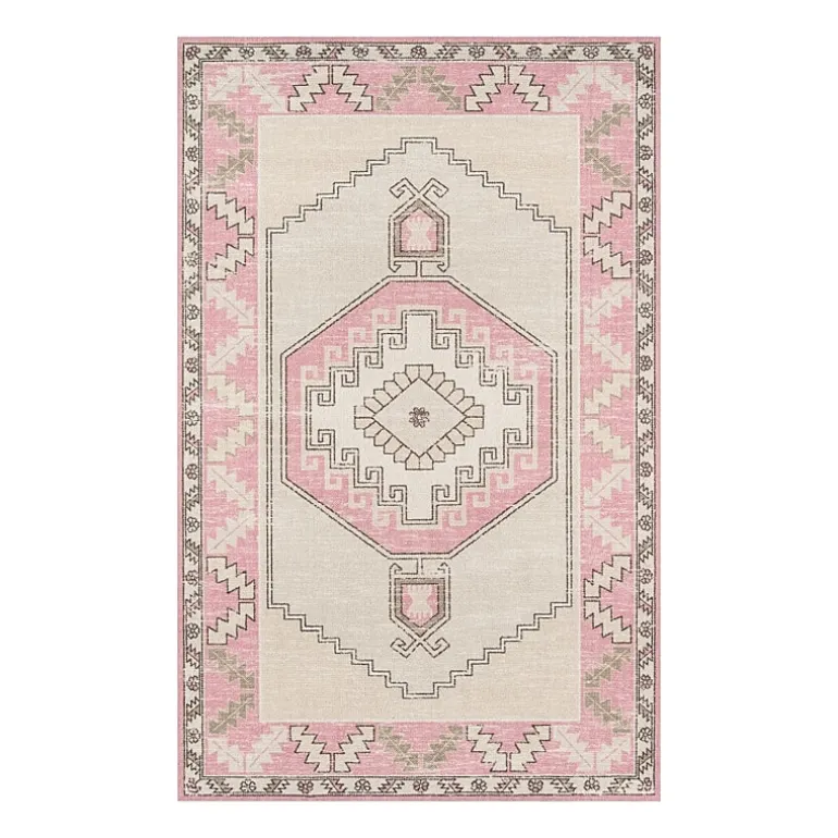 Momeni Anatolia Design No. 1 Medallion Indoor Rectangular Accent Rug