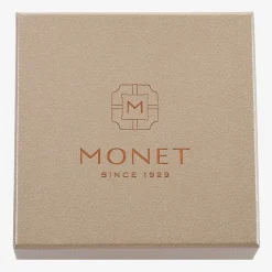 Monet Jewelry Gold Tone Initial Pendant Necklace & Stud Earring Womens Glass Heart 2-pc. Jewelry Set