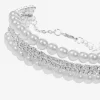 Monet Jewelry Timeless Silver Tone Womens Glass Cuff Bracelet