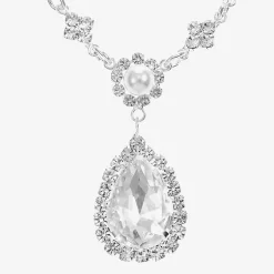 Monet Jewelry Timeless Womens Glass 17 Inch Y Necklace