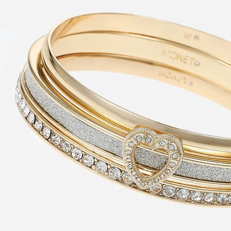 Monet Jewelry Two Tone Womens 3-pc. Bracelet Set