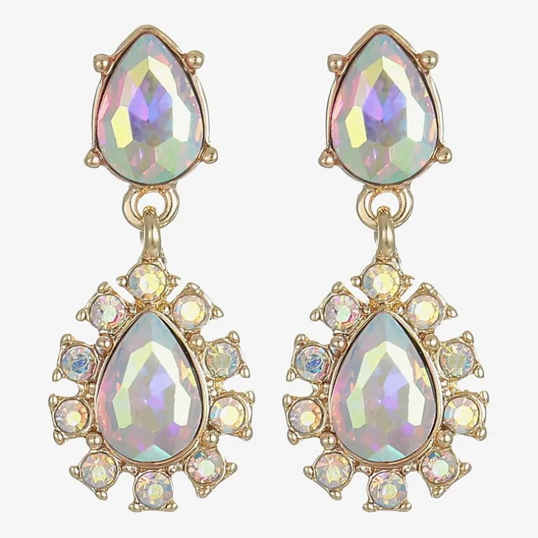 Monet Jewelry Womens Glass Hypoallergenic Drop Earrings