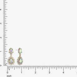 Monet Jewelry Womens Glass Hypoallergenic Drop Earrings