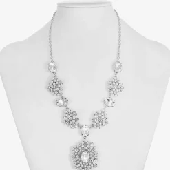 Monet Jewelry Womens Glass 18 Inch Y Necklace