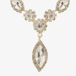Monet Jewelry Womens Glass 17 Inch Y Necklace