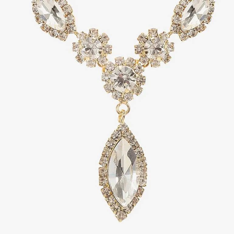 Monet Jewelry Womens Glass 17 Inch Y Necklace