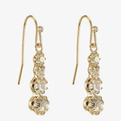 Monet Jewelry Womens Glass Round Drop Earrings
