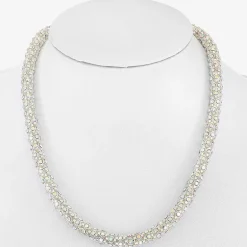 Monet Jewelry Womens Orange 18 Inch Collar Necklace