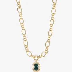 Monet Jewelry Womens Red Oval 18 Inch Pendant Necklace