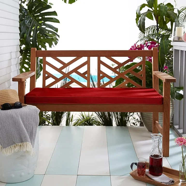 Mozaic Company Sunbrella Bench Cushion Corded