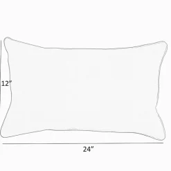 Mozaic Company Sunbrella Carousel Confetti Corded Lumbar Pillow (Set of 2)