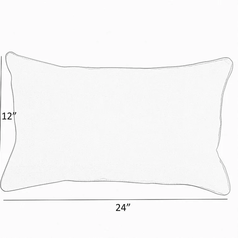 Mozaic Company Sunbrella Carousel Confetti Corded Lumbar Pillow (Set of 2)