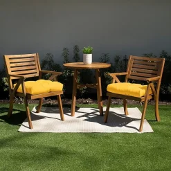 Mozaic Company Sunbrella Tufted U-Shape Seat Cushion (Set of 2)