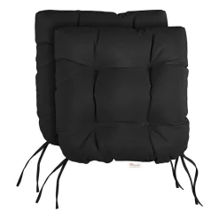 Mozaic Company Sunbrella Tufted U-Shape Seat Cushion (Set of 2)