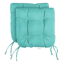Mozaic Company Sunbrella Tufted U-Shape Seat Cushion (Set of 2)
