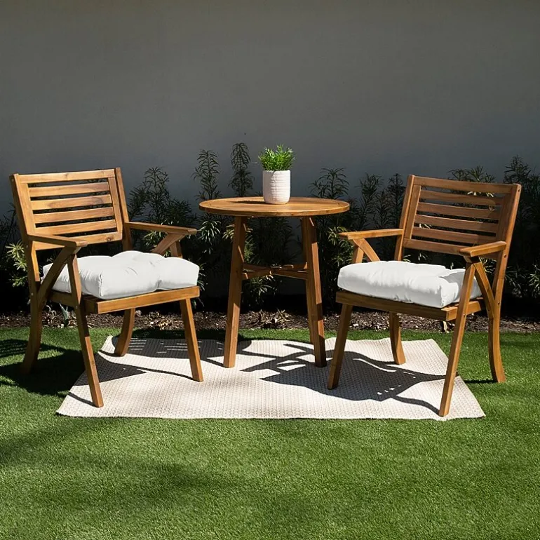 Mozaic Company Sunbrella Tufted U-Shape Seat Cushion (Set of 2)