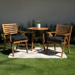 Mozaic Company Sunbrella Tufted U-Shape Seat Cushion (Set of 2)