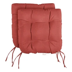 Mozaic Company Sunbrella Tufted U-Shape Seat Cushion (Set of 2)