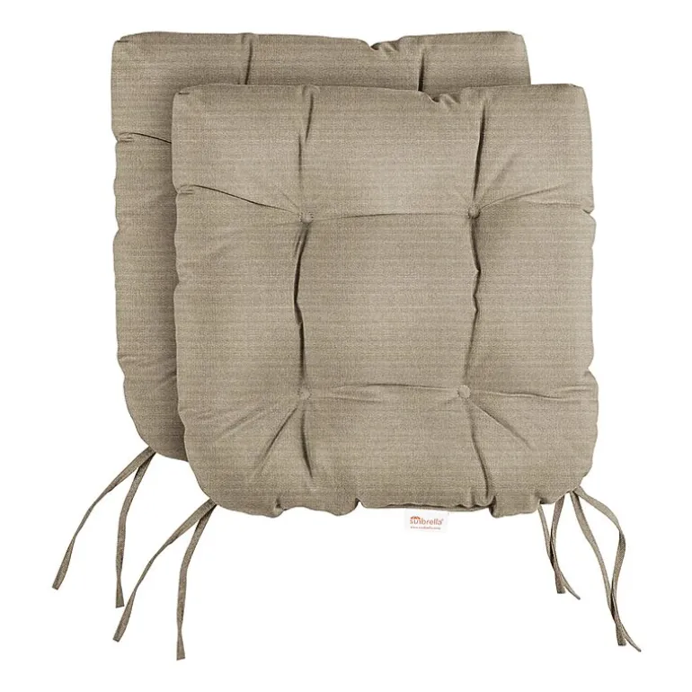 Mozaic Company Sunbrella Tufted U-Shape Seat Cushion (Set of 2)
