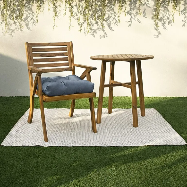 Mozaic Company Sunbrella Tufted U-Shaped Solid Seat Cushion