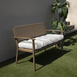 Mozaic Company Sunbrella Tufted Bench Cushion