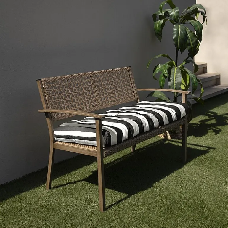 Mozaic Company Sunbrella Tufted Bench Cushion