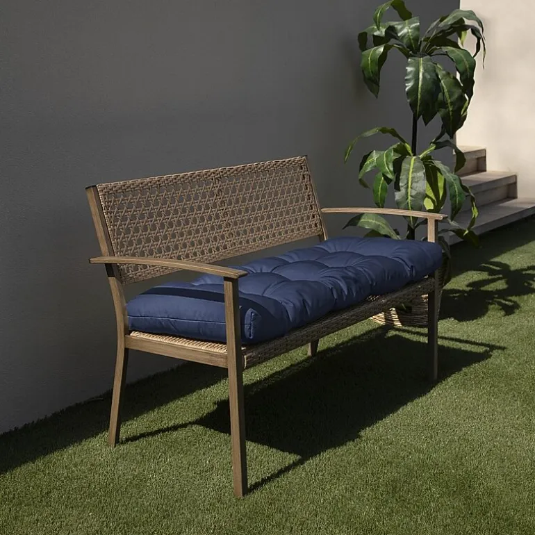 Mozaic Company Sunbrella Tufted Bench Cushion