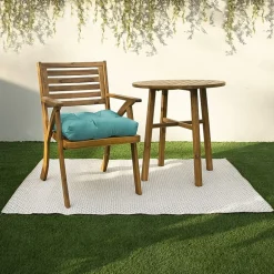 Mozaic Company Tufted U-Shaped Solid Seat Cushion