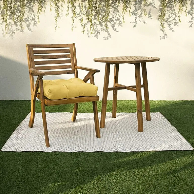 Mozaic Company Tufted U-Shaped Solid Seat Cushion