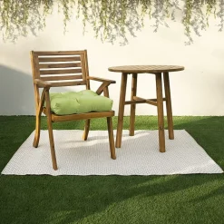 Mozaic Company Tufted U-Shaped Solid Seat Cushion
