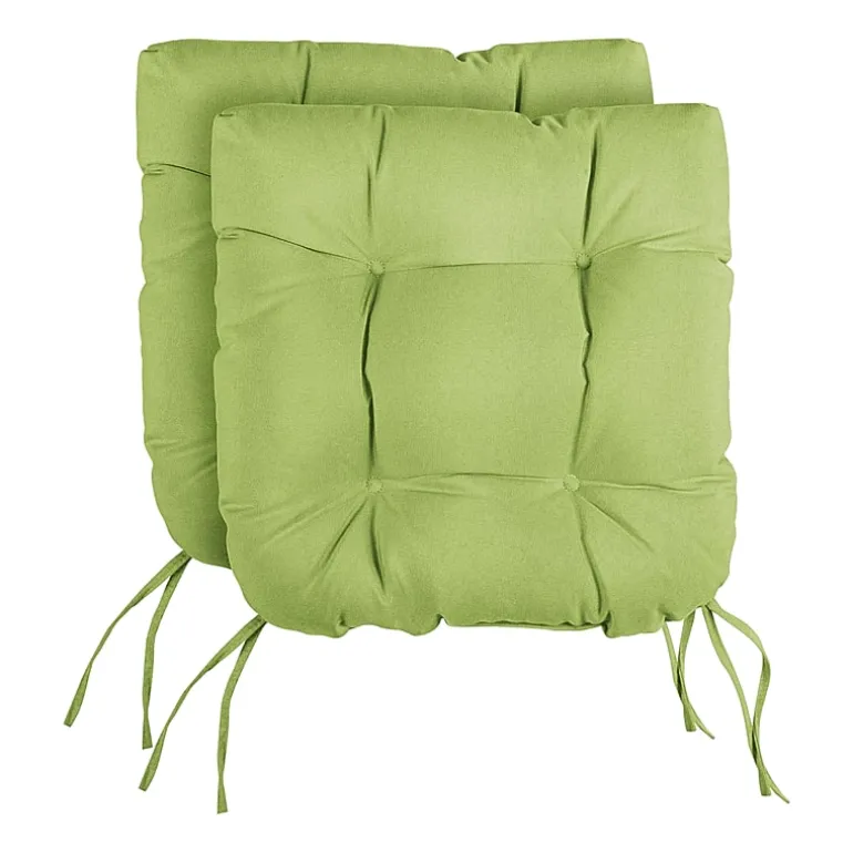 Mozaic Company Tufted U-Shaped Solid Seat Cushion (Set of 2)