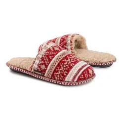 Muk Luks Ashlie Slipper Womens Memory Foam Slip-On Slippers