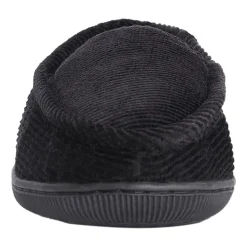 Muk Luks Corduroy Moccasin Mens Memory Foam Slip Resistant Slip-On Slippers