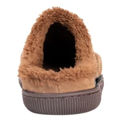 Muk Luks Faux Suede Clog Mens Memory Foam Slip Resistant Slip-On Slippers