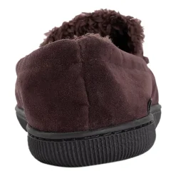 Muk Luks Faux Suede Moccasin Mens Memory Foam Slip Resistant Slip-On Slippers