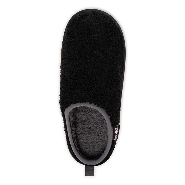Muk Luks Lewis Clog Mens Memory Foam Slip Resistant Slip-On Slippers