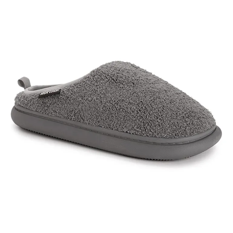 Muk Luks Lewis Clog Mens Memory Foam Slip Resistant Slip-On Slippers