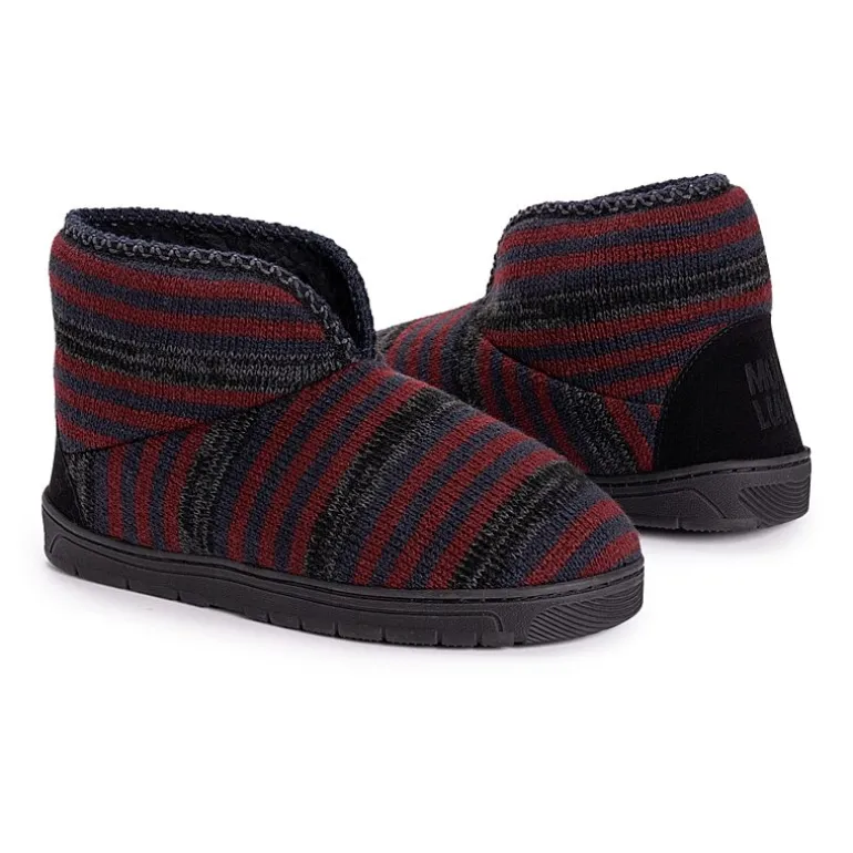 Muk Luks Mens Bootie Slippers