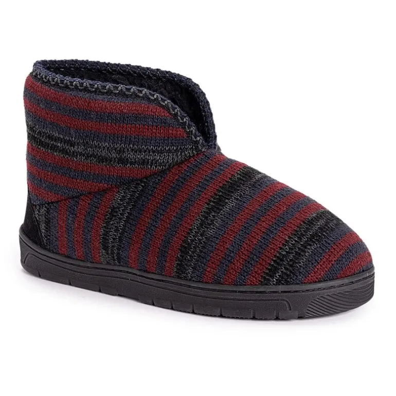 Muk Luks Mens Bootie Slippers