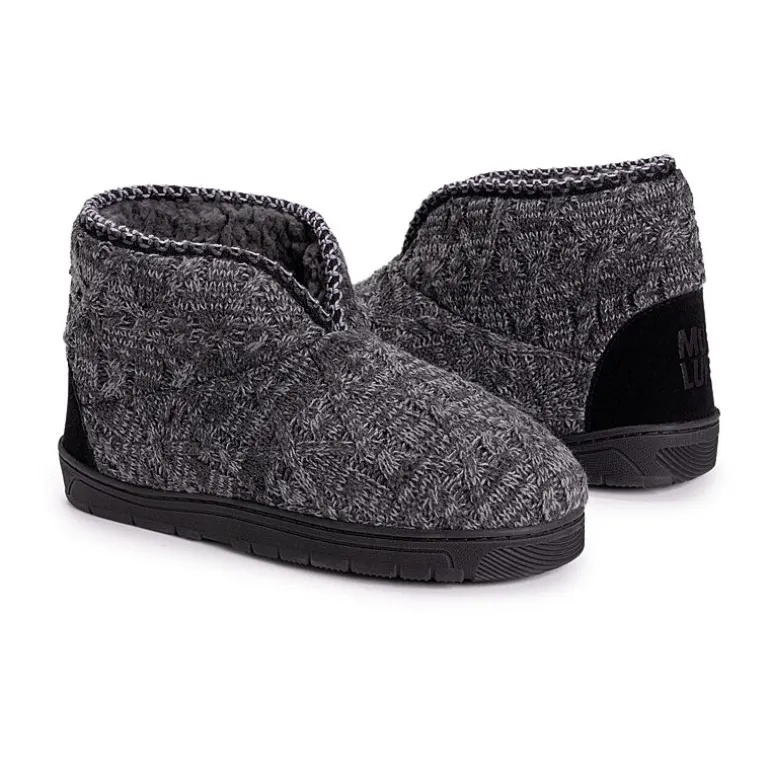 Muk Luks Mens Bootie Slippers
