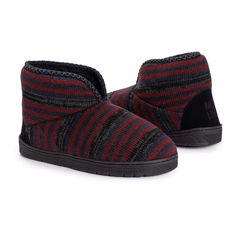 Muk Luks Mens Bootie Slippers