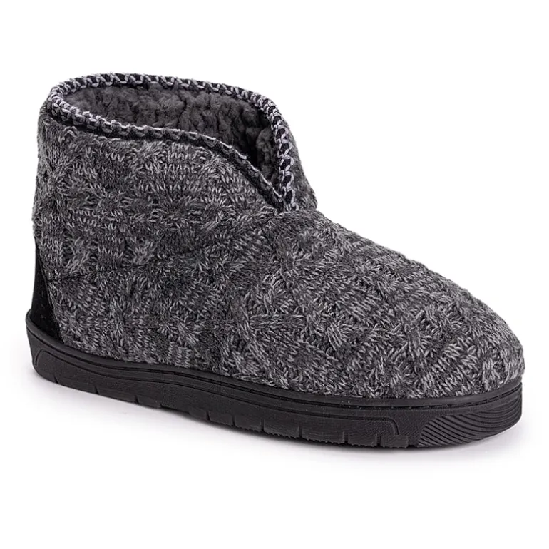 Muk Luks Mens Bootie Slippers