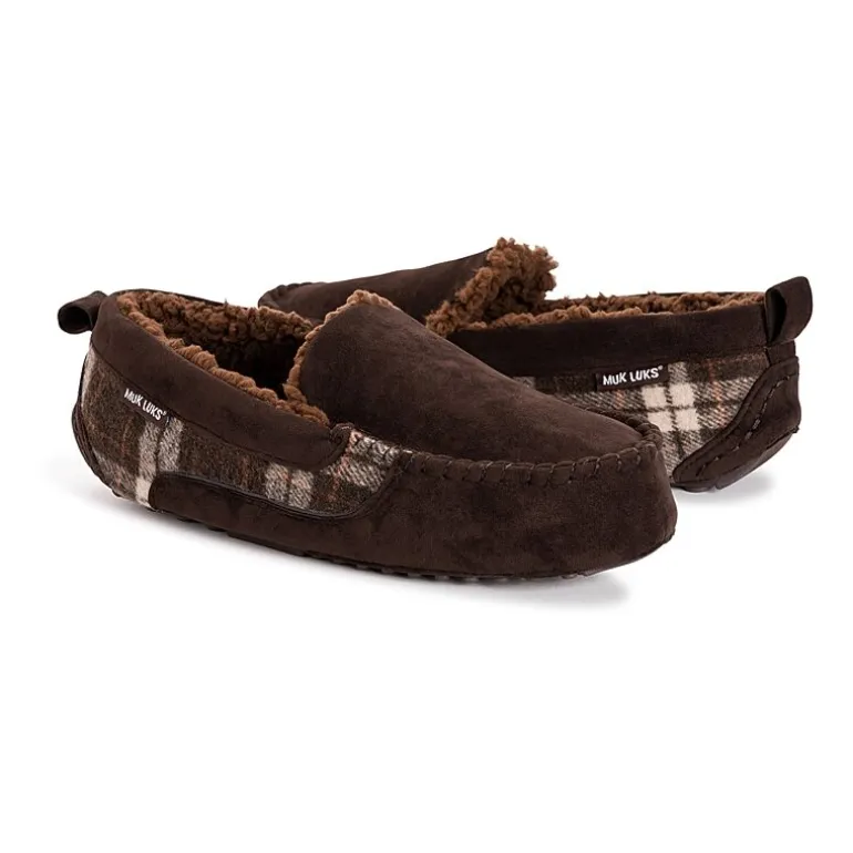 Muk Luks Mens Moccasin Slippers