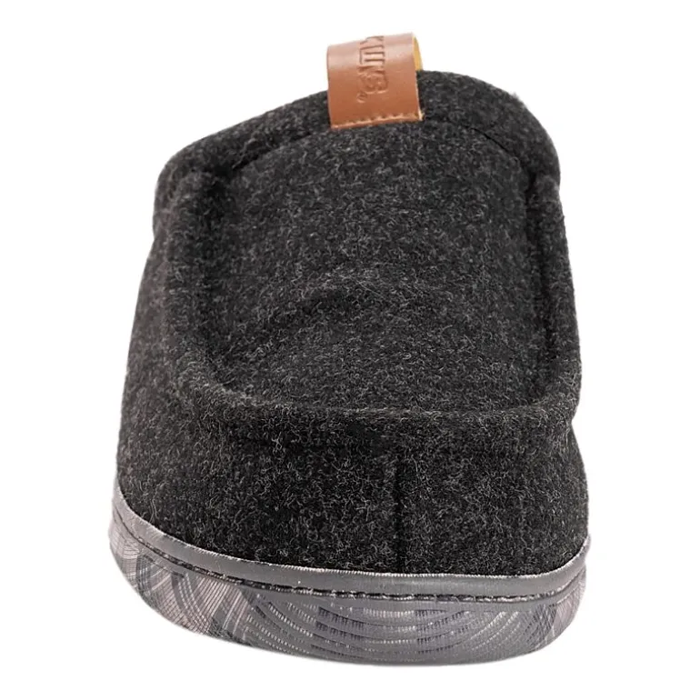 Muk Luks Miles Clog Mens Memory Foam Slip Resistant Slip-On Slippers