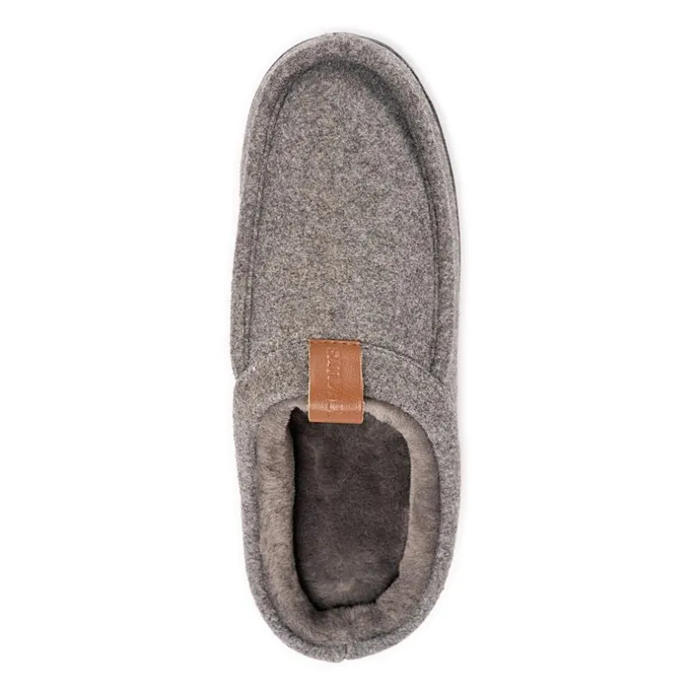 Muk Luks Miles Clog Mens Memory Foam Slip Resistant Slip-On Slippers