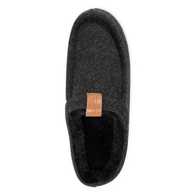 Muk Luks Miles Clog Mens Memory Foam Slip Resistant Slip-On Slippers