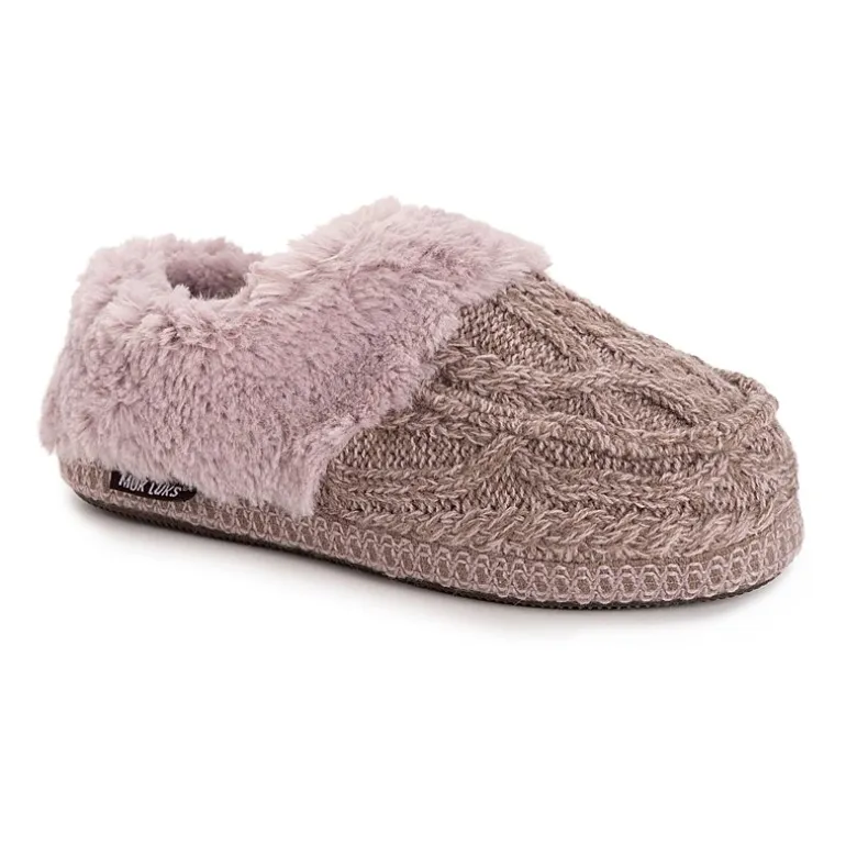 Muk Luks Moselle Slipper Womens Memory Foam Slip-On Slippers