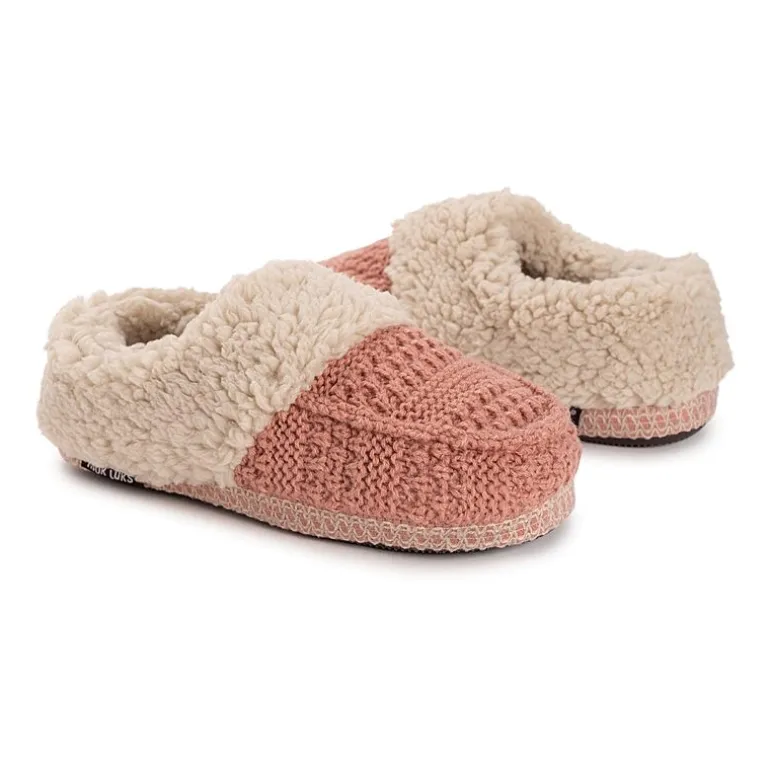 Muk Luks Moselle Slipper Womens Memory Foam Slip-On Slippers