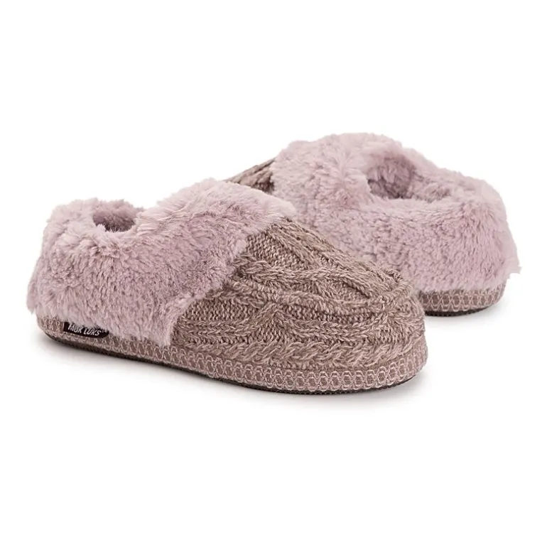 Muk Luks Moselle Slipper Womens Memory Foam Slip-On Slippers
